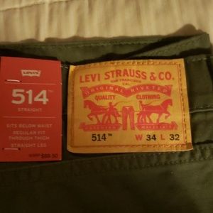 Men levis 514 34L 32W